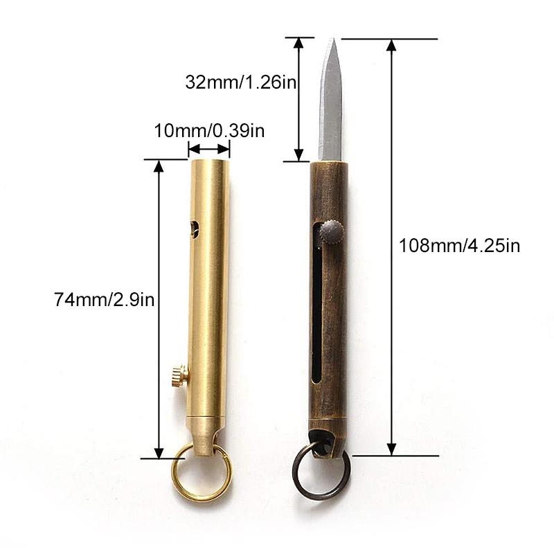 Hjemix | Uttrekkbar knivnøkkelring