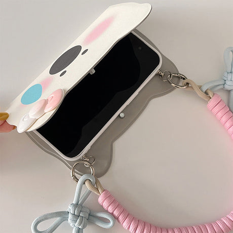 Hjemix | Insta-Style Cartoon Westie Flip-Phone Case