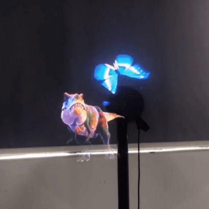 Hjemix | 3D Hologram LED Vifteprosjektor