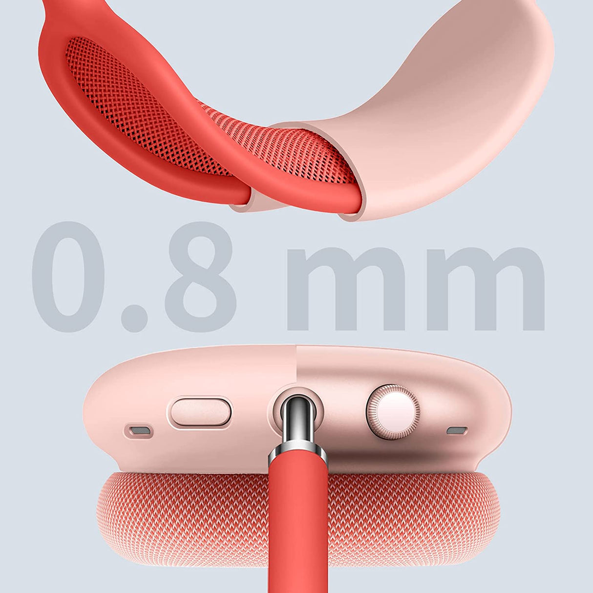 Hjemix | AirPods Max Hodetelefoner, Anti-Ripe Ørekoppdeksel