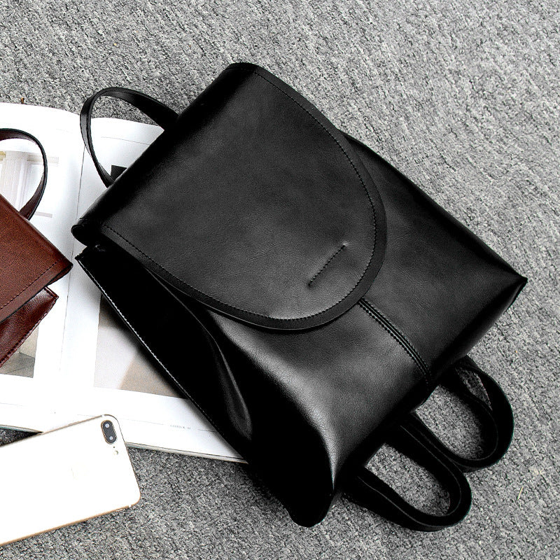 Hjemix | Trendy lærryggsekk for kvinner - Stilfull, allsidig og bærekraftig