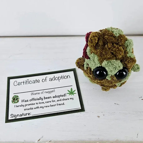 Hjemix | Adopter en Weed Nugget Plüsj leketøy