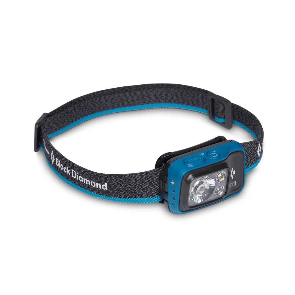 Hjemix | Black Diamond Spot 400 Lumen Led Hodelykt - Azul, One Size, Aluminium Material