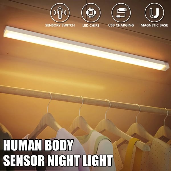 Hjemix | LED Smart Magnetisk Menneskekropp Sensor Lys