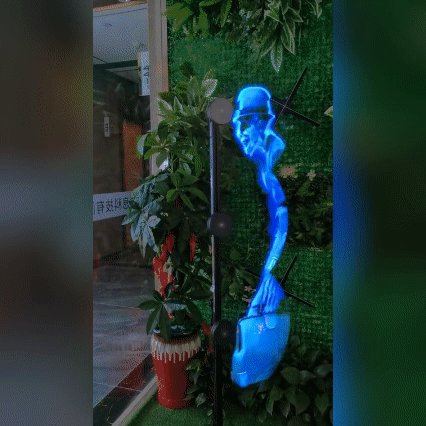 Hjemix | 3D Hologram LED Vifteprosjektor