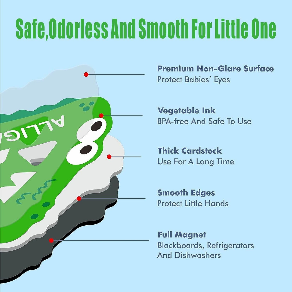 Hjemix | Dyreformet Magnetisk Alfabet