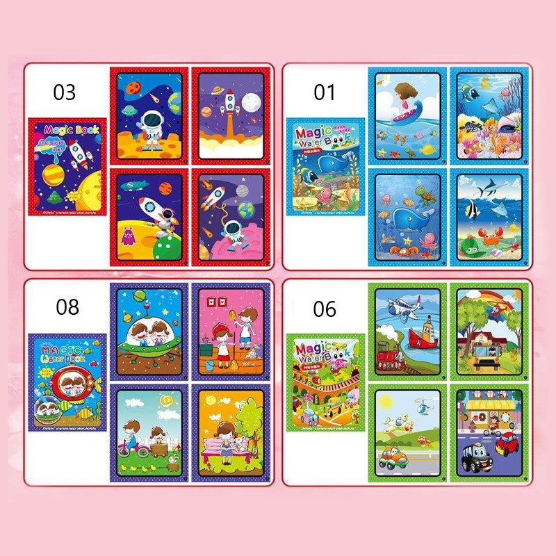 Hjemix | Gjenbrukbare Fargebøker for Barn