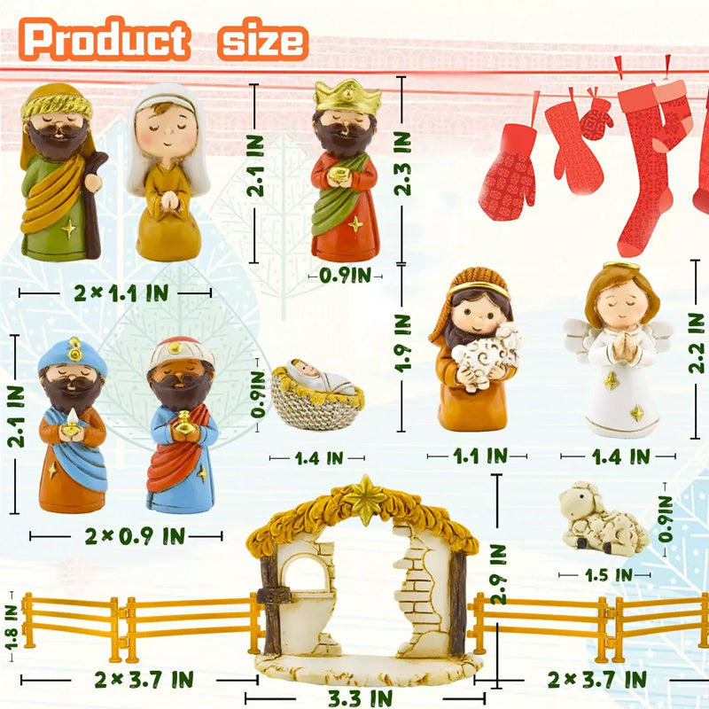Hjemix | 24 Dager med Jul Nativity Set