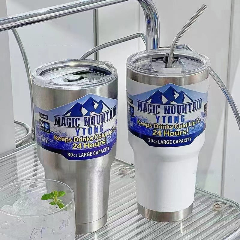 Hjemix | Auto Kopp 304 Rustfritt Stål Termos Flasker