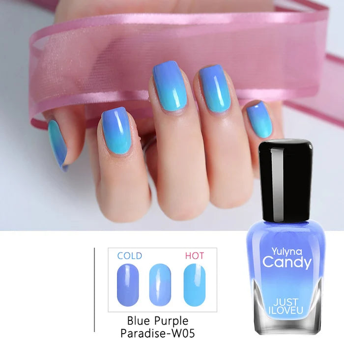 Hjemix | Fargeforandrende Neglelakk