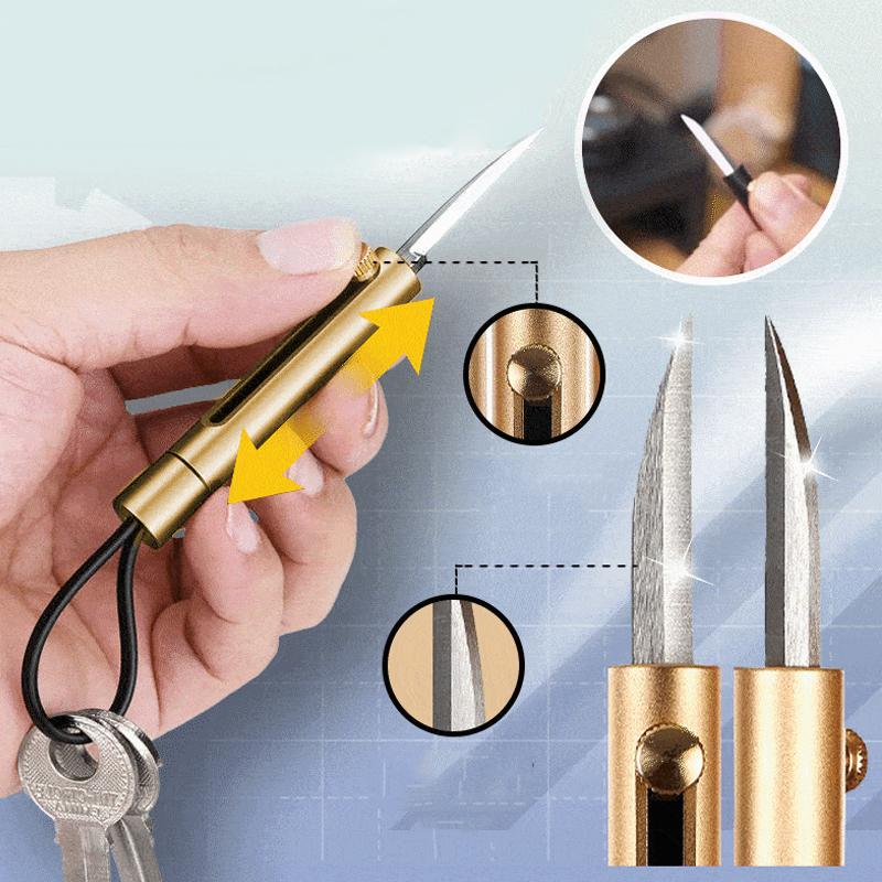 Hjemix | Uttrekkbar knivnøkkelring