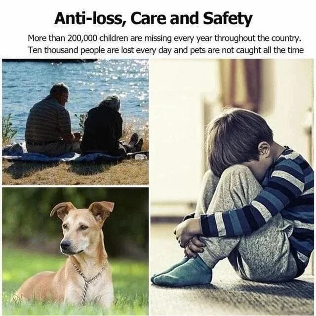 Hjemix | GPS Tracker, Magnet Mini GPS Lokasjon Tyverisikring GPS Tracker