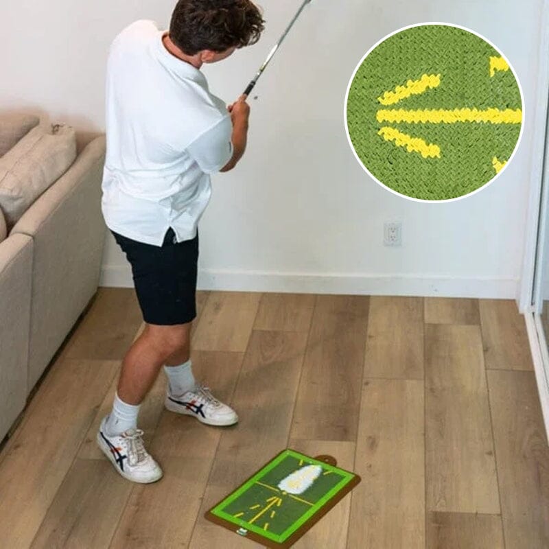 Hjemix | Golftrening matte for svingdeteksjon batting