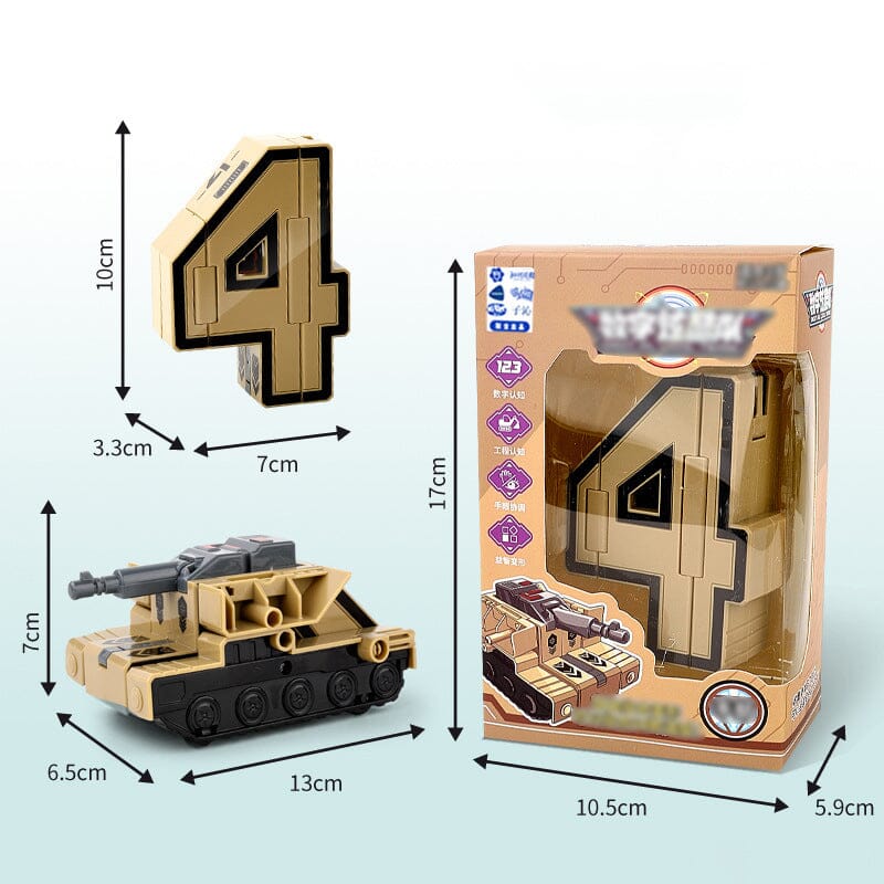Hjemix | Toy Deformation Number Transformer for Kids