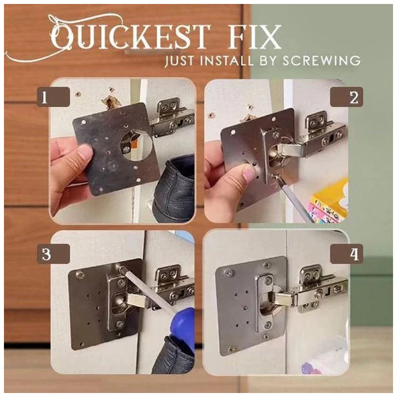 Hjemix | Dørhengsel Reparasjonssett