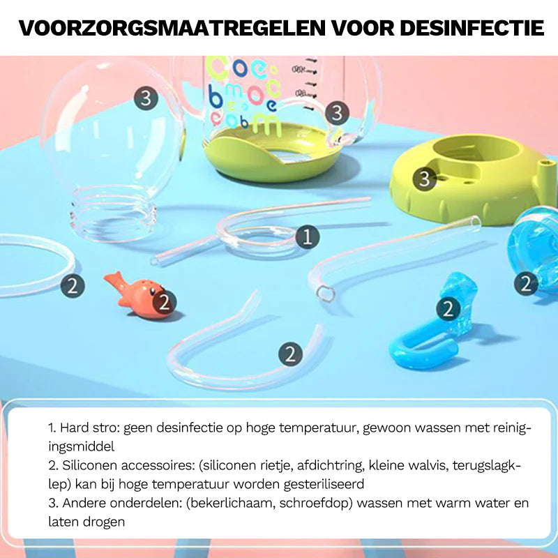 Hjemix | Baby Drikkekopp Med Hval Tut