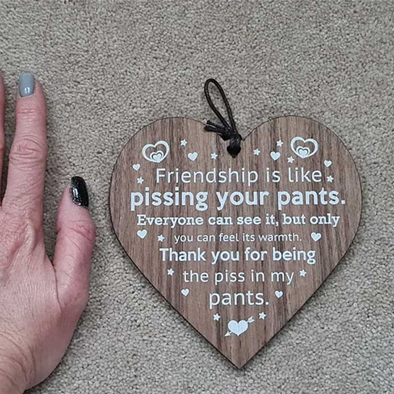 Hjemix | Vennskap Tre Ved Pendel Juletre Dekor (3 Biter)