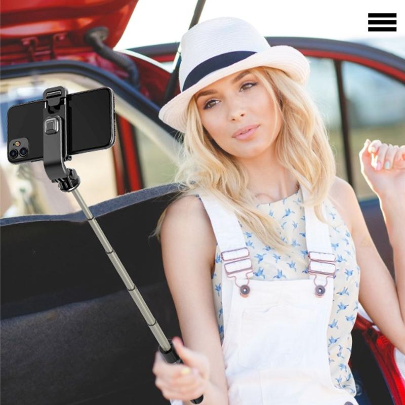 Hjemix | 3 i 1 Bluetooth Selfiestang