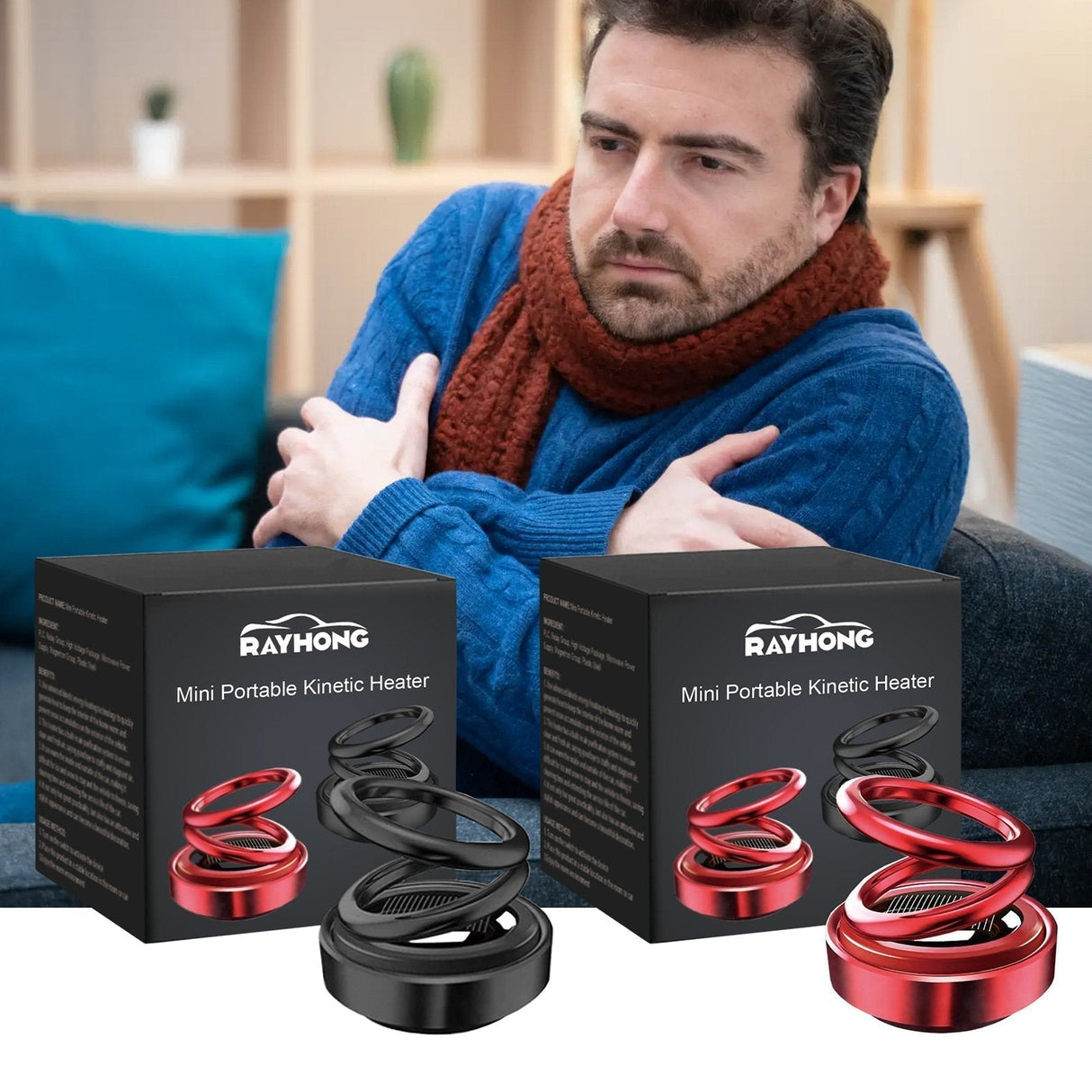 Hjemix | Bærbar Kinetic Molecule Heater