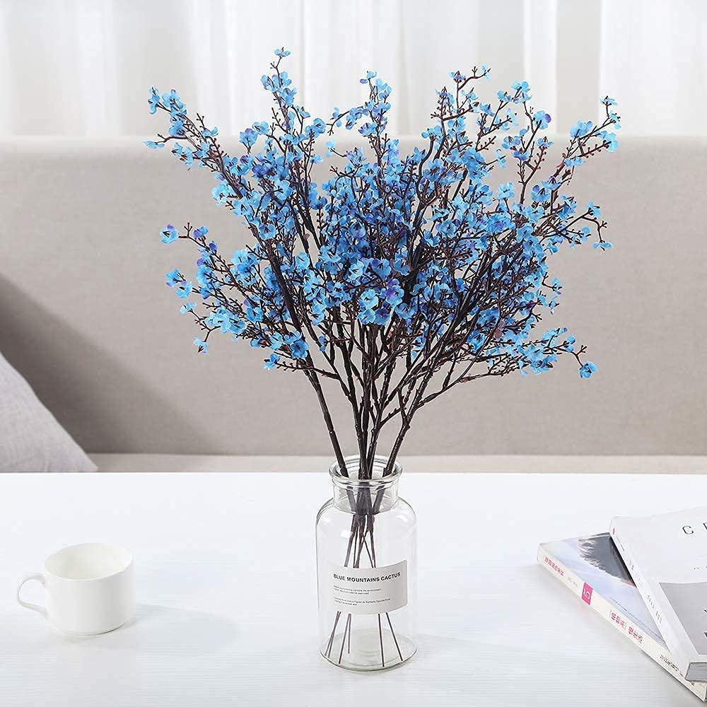 Hjemix | 6-delt: Baby's Breath kunstig Gypsophila bukett