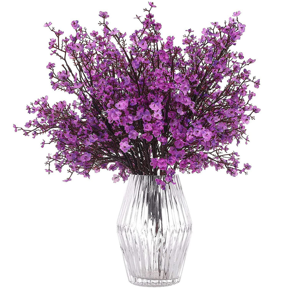 Hjemix | 6-delt: Baby's Breath kunstig Gypsophila bukett