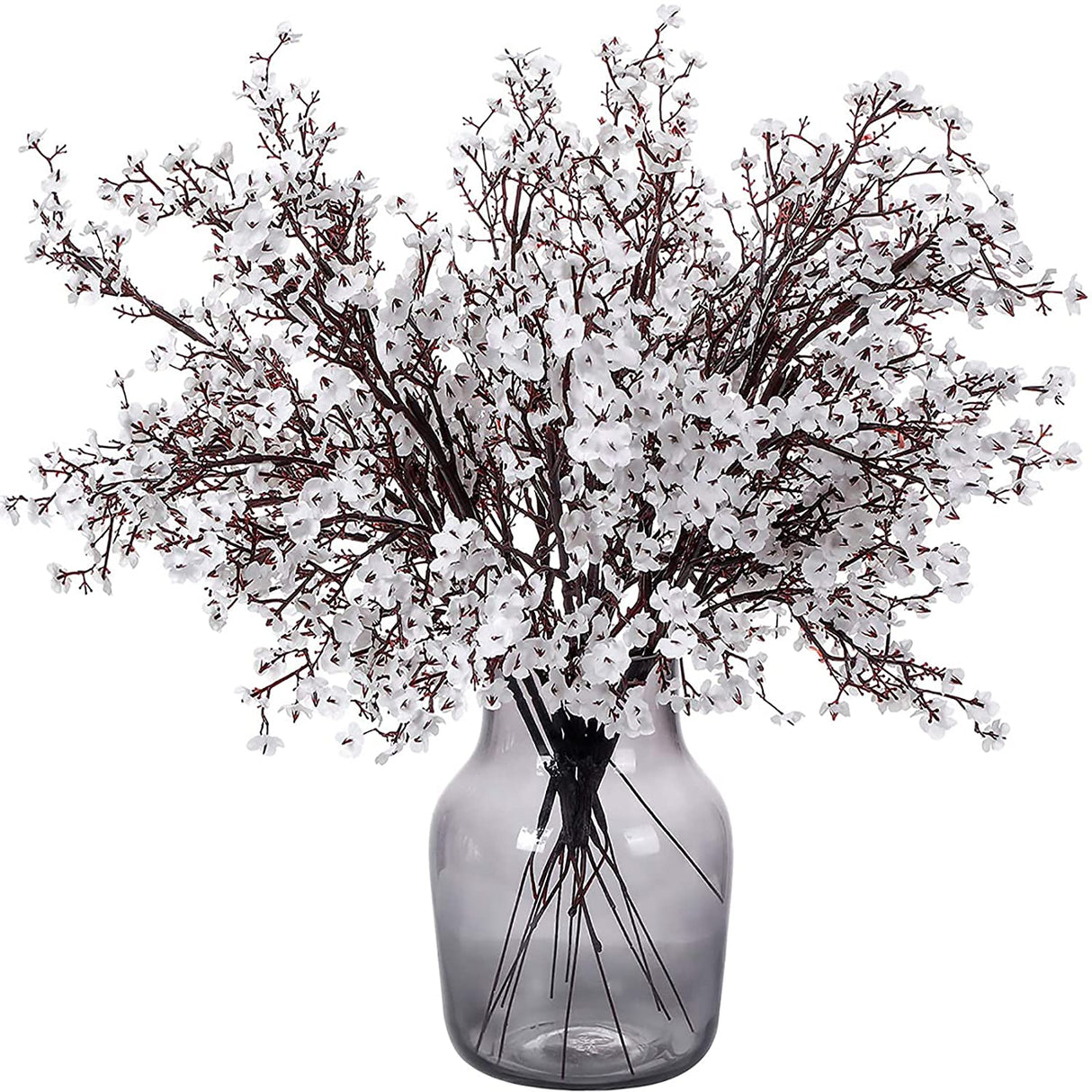 Hjemix | 6-delt: Baby's Breath kunstig Gypsophila bukett