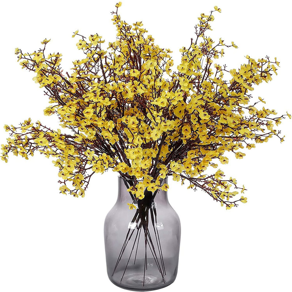 Hjemix | 6-delt: Baby's Breath kunstig Gypsophila bukett