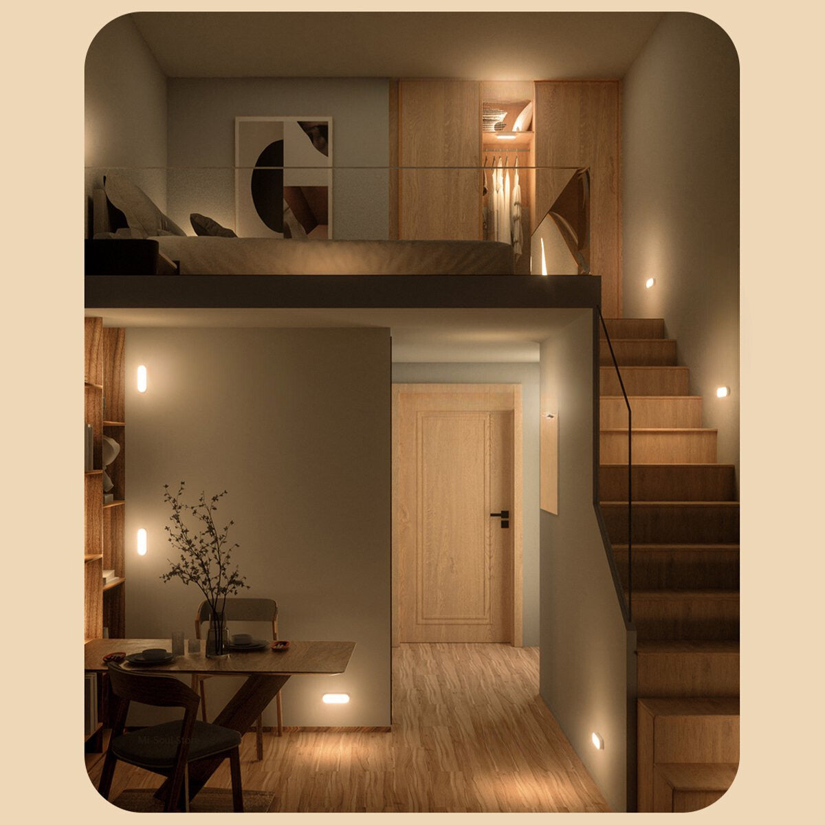 Hjemix– Bevegelsesdetektorlampe