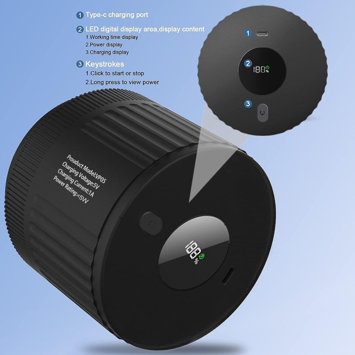 Hjemix | Elektrisk Mason Jar Vakuumforseglingssett - Bevar friskhet raskt!