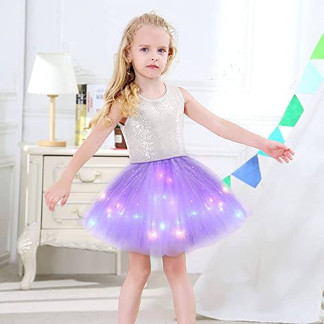 Hjemix | Magisk & Glødende LED Tulle Skirt