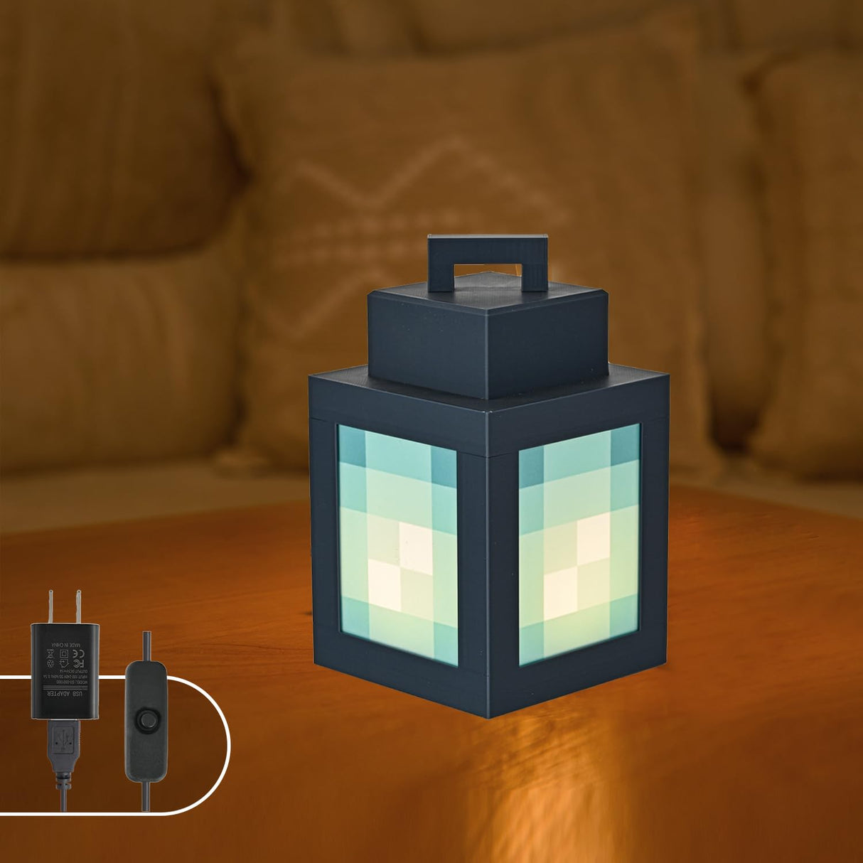 Hjemix | Pdclnyck Pixel Lys, Nattlys Fødselsdagsgaver, Gamer Soverom Dekorasjon Lys, Spillrom Dekorasjoner, Spill Gaver Til Gutter