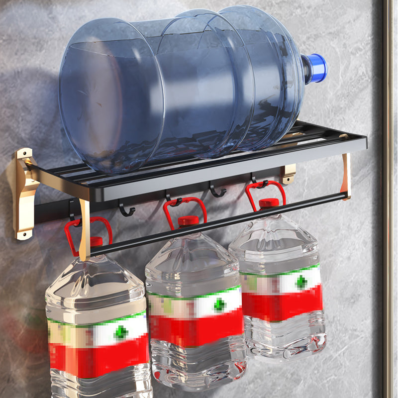 Hjemix | Svart & Messing Badesett Moderne Stil Badeaccessoirer Som Individuelt Stykke Eller Som Sett