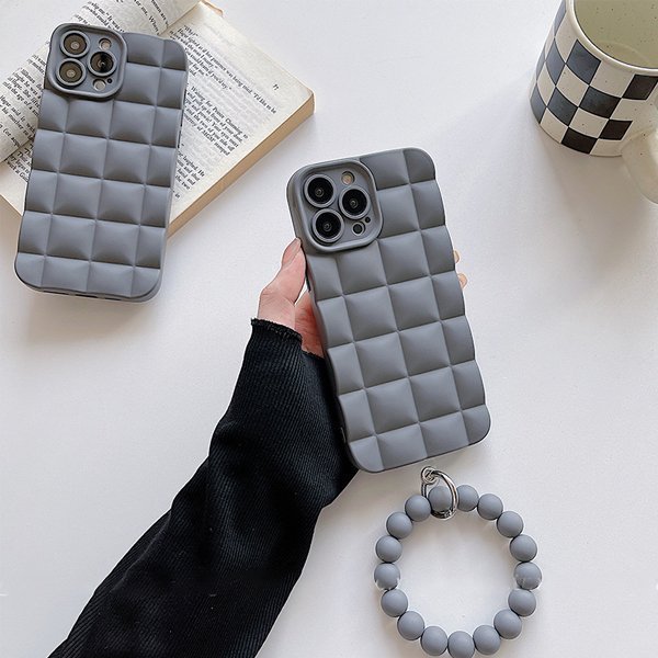Hjemix | Frostet Perle Armbåndveske for iPhone