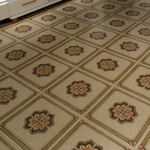 Hjemix | Peel and Stick PVC Gulv Matte Vinylgulv med Steintlook