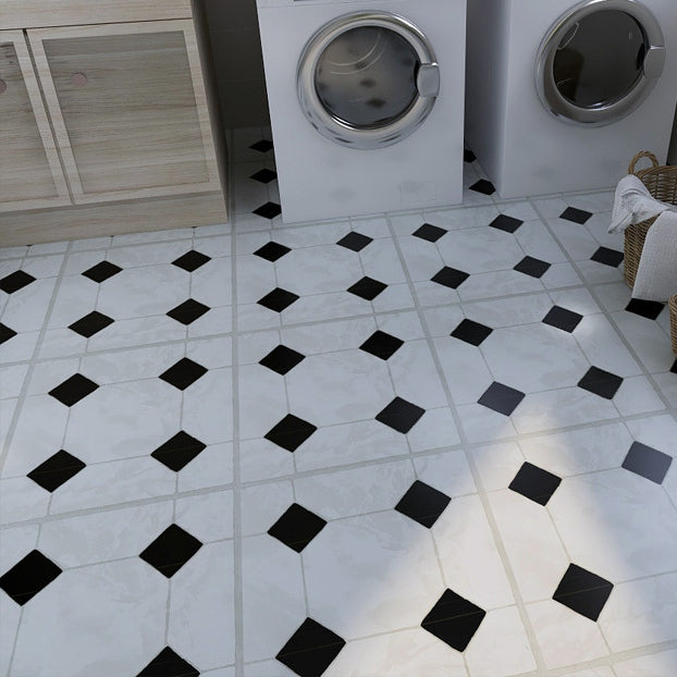 Hjemix | Peel and Stick PVC Gulv Matte Vinylgulv med Steintlook