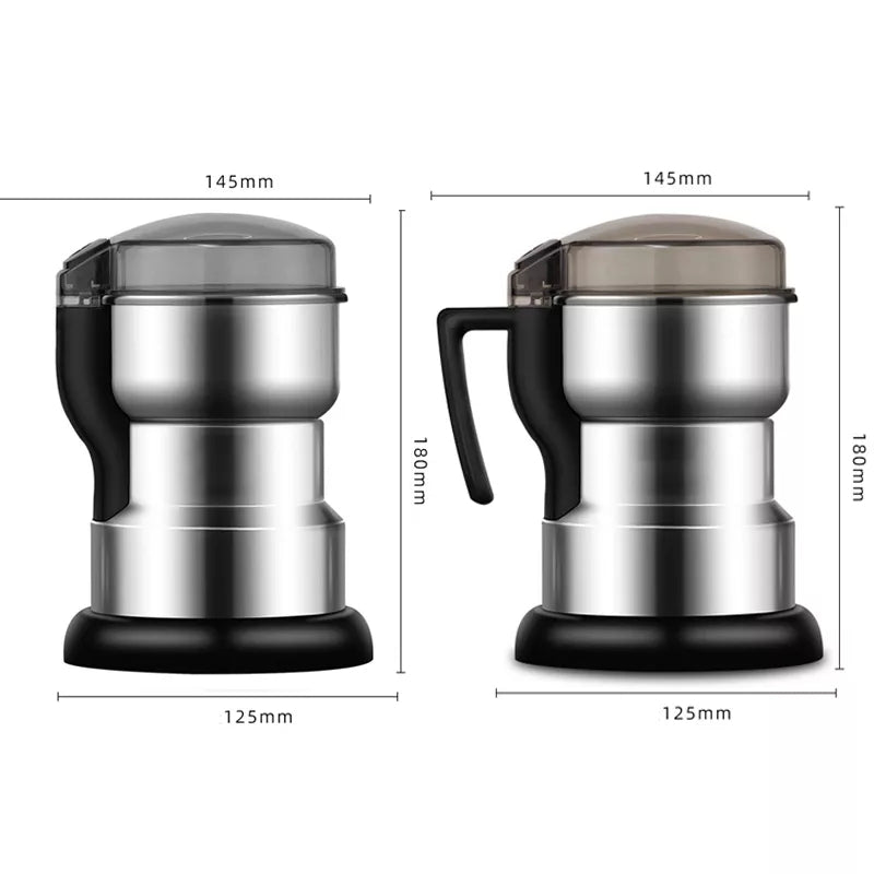 Hjemix | 400W Rustfritt Elektrisk Kaffe Krydderkvern