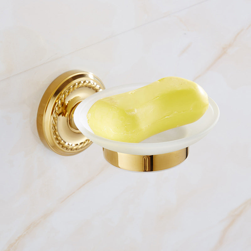 Hjemix | Tradisjonelt Gyldent Baderomsutstyr Sett Kobber Baderom Sett