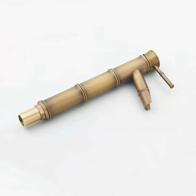 Hjemix | Rund Enkelt Håndtak Kran Landsstil Vaskemikser