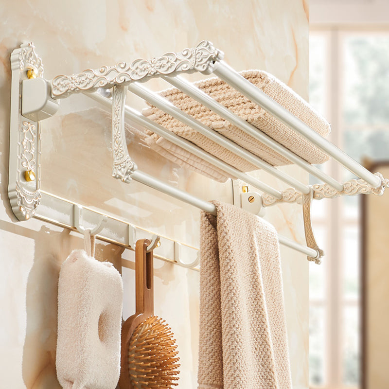 Hjemix | Tradisjonelt badtilbehør sett Hvit badtilbehør maskinvare sett