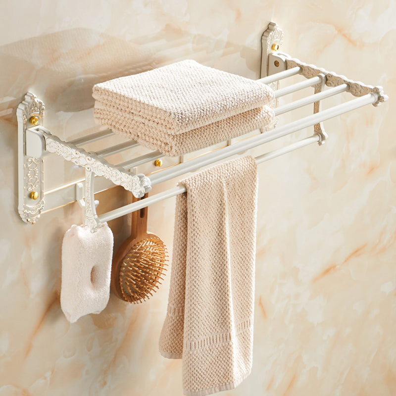 Hjemix | Tradisjonelt badtilbehør sett Hvit badtilbehør maskinvare sett