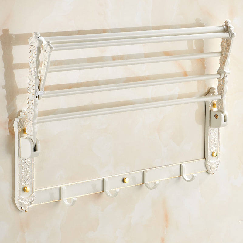 Hjemix | Tradisjonelt badtilbehør sett Hvit badtilbehør maskinvare sett