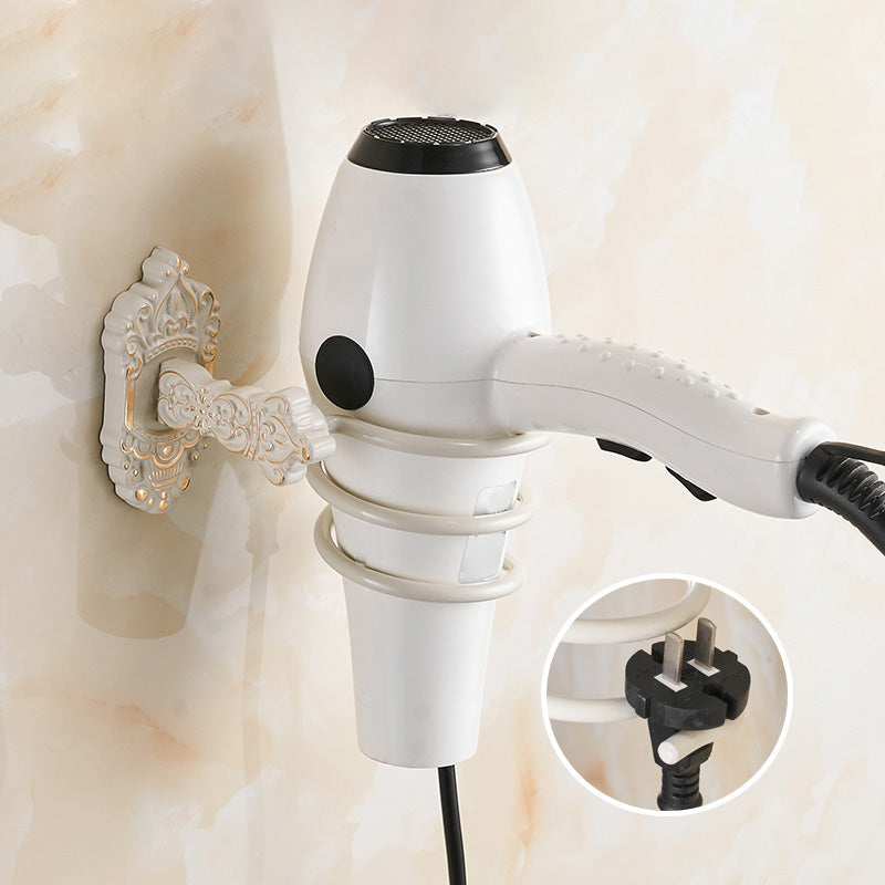 Hjemix | Tradisjonelt badtilbehør sett Hvit badtilbehør maskinvare sett