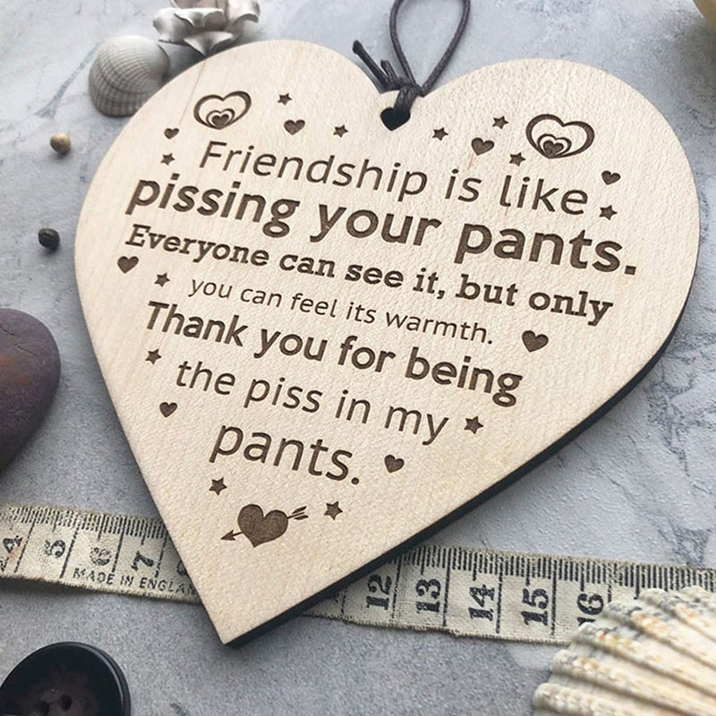 Hjemix | Vennskap Trevedheng Juletre Dekor