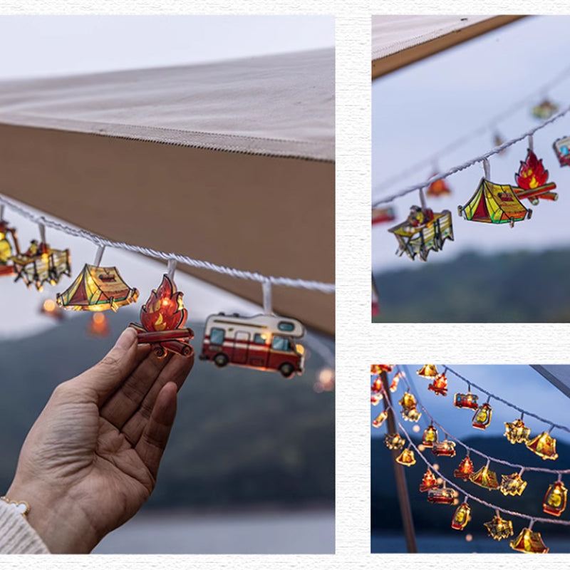 Hjemix | Utendørs Lyskiler for Camping