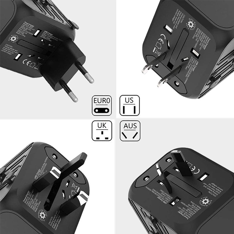 Hjemix | Universal Smart Travel Adapter Spenningsomformer
