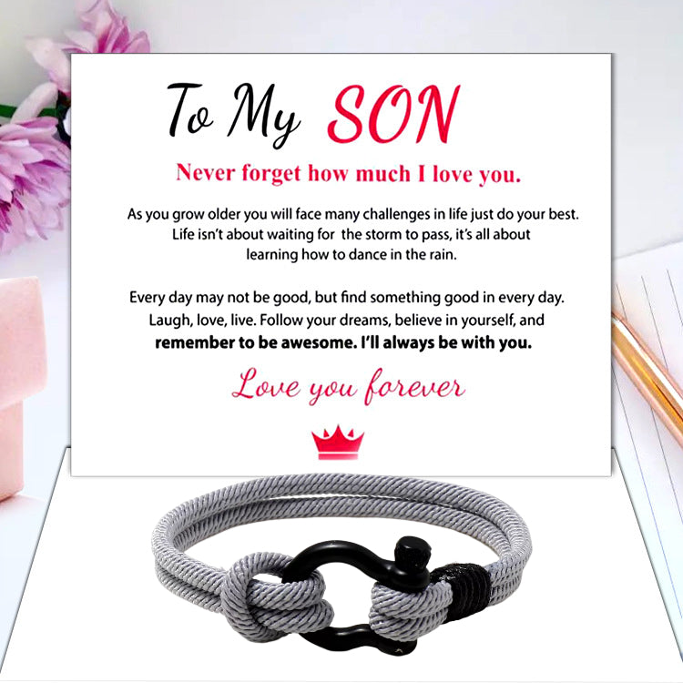 Hjemix | TIL MIN DATTER ELSKER DEG FOR EVIG NAUTISK ARMREIF