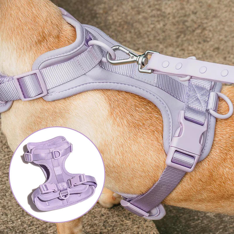 Hjemix | Adjustable Dog Vest Harness with 3 Leash Clips