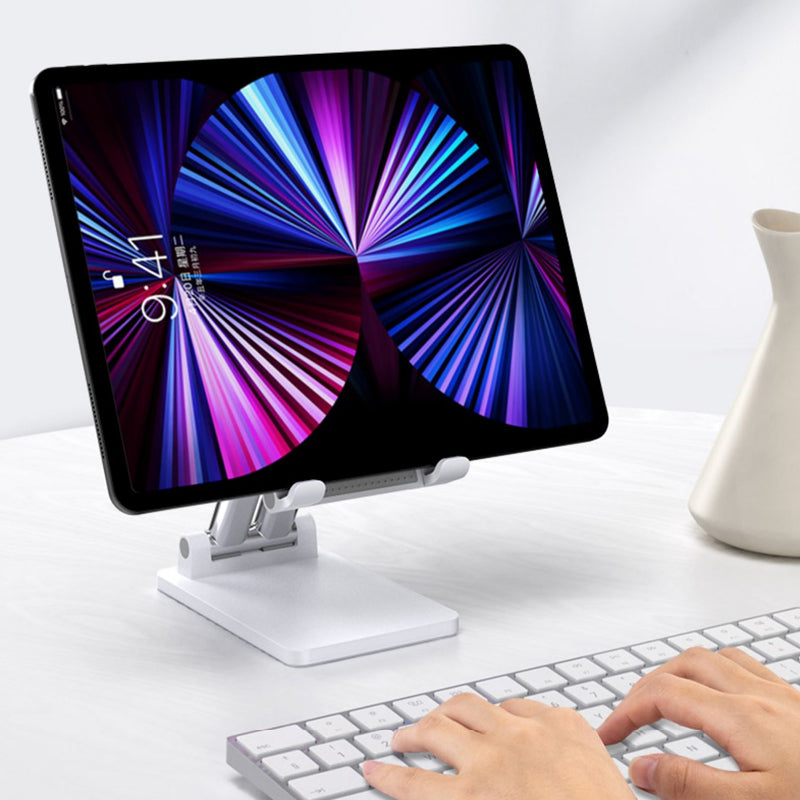 Hjemix | Sammenleggbar skrivebords telefon nettbrettholder mobil skrivebord stativ