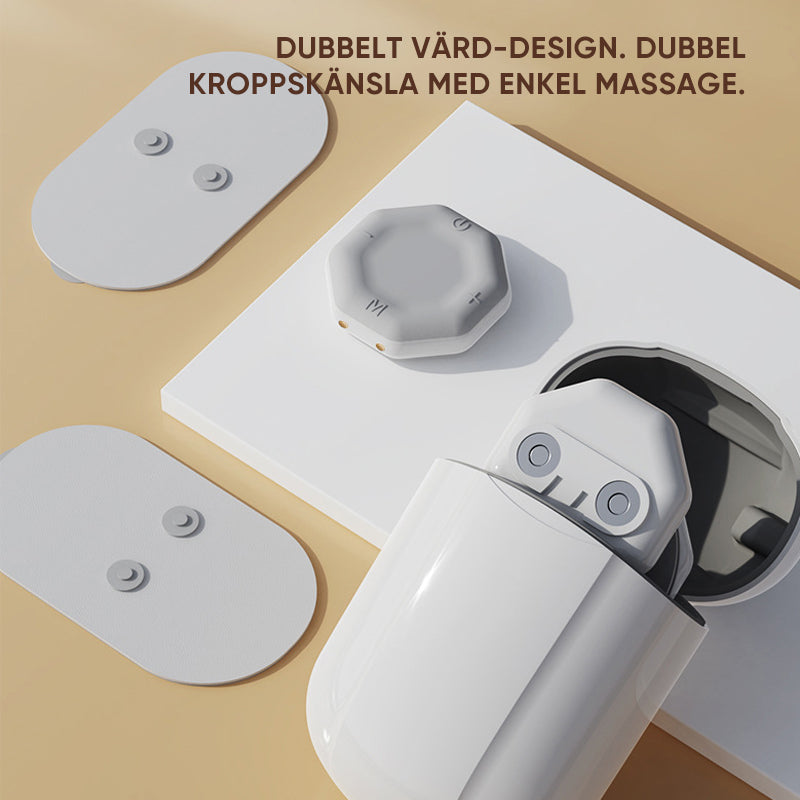 Hjemix | Relaxify Bærbar Håndmassasjer | Trådløs & Kompakt | Dyp Massasje på Farten