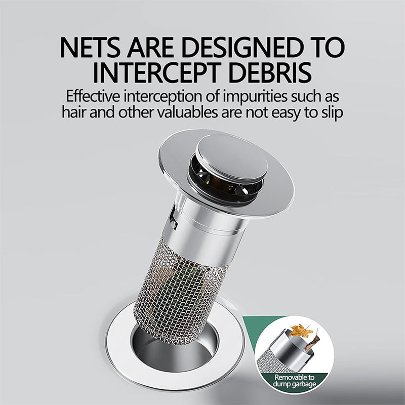 Hjemix | Sink Drenering Sil Hårfanger